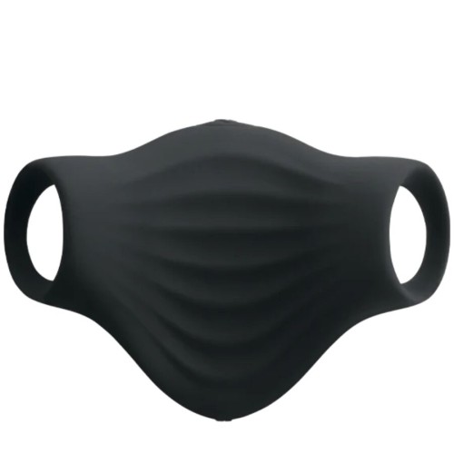 ROCKS-OFF - VIBRATORE FLESSIBILE PALM BLACK MASTURBATOR